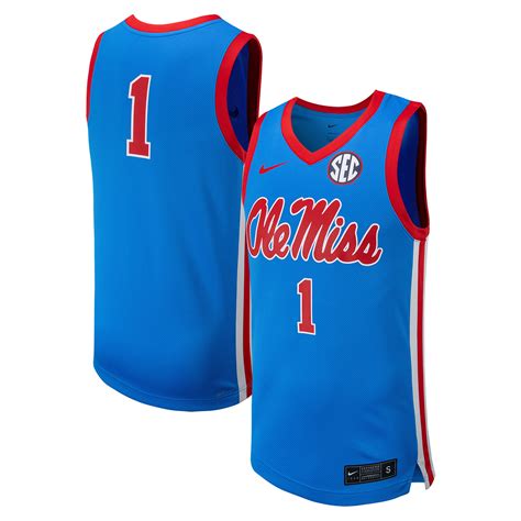 ole miss rebels nike jersey